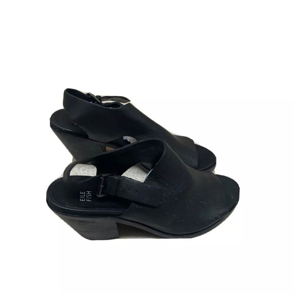 Eileen fisher Glace leather slingback wear 1 times only - Picture 3 of 3